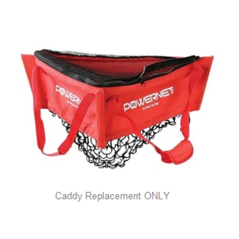 Removable Zippered Caddy Replacement Net/Bag (RED)