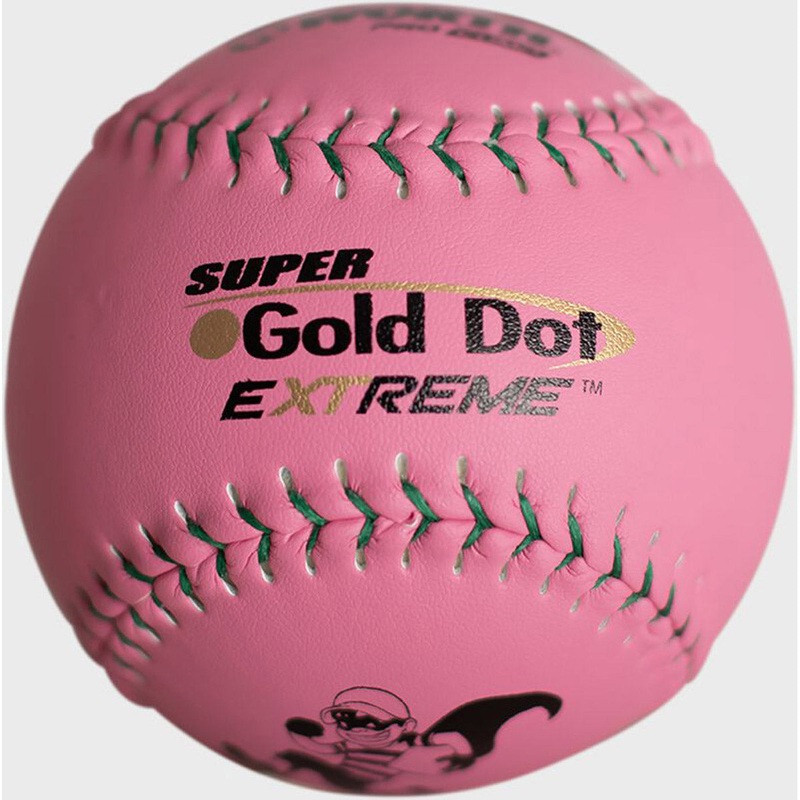 Worth Pink Pro Comp Super Gold Dot 12 Slowpitch ISA Softballs DZ