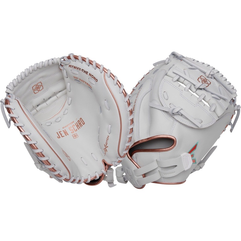Easton Elite Series Jen Schro MyWhy-TheNONO 33 Fastpitch Softball Catchers Mitt