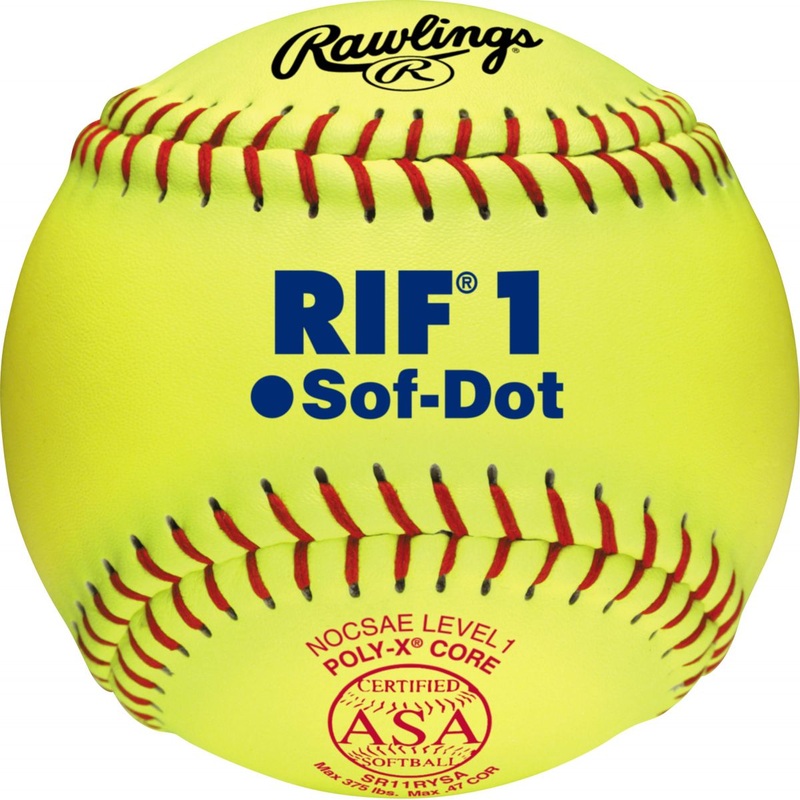 Rawlings 11 Pro Tac RIF 1 Fastpitch Softball Dozen
