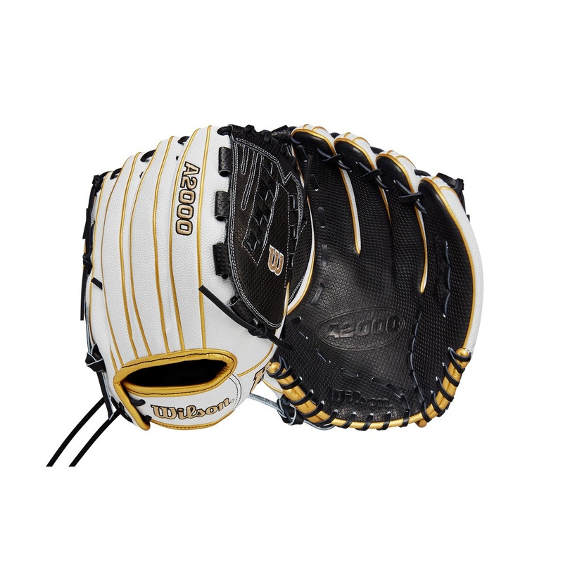 Wilson 2024 A2000 V125 w/Spin Control & SuperSkin WBW10140 12.5 Fastpitch Fielders Glove