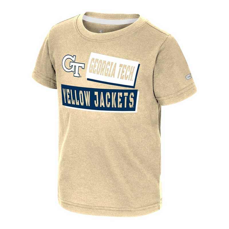 Toddler Georgia Tech Yellow Jackets No Vacancy Gold T-Shirt