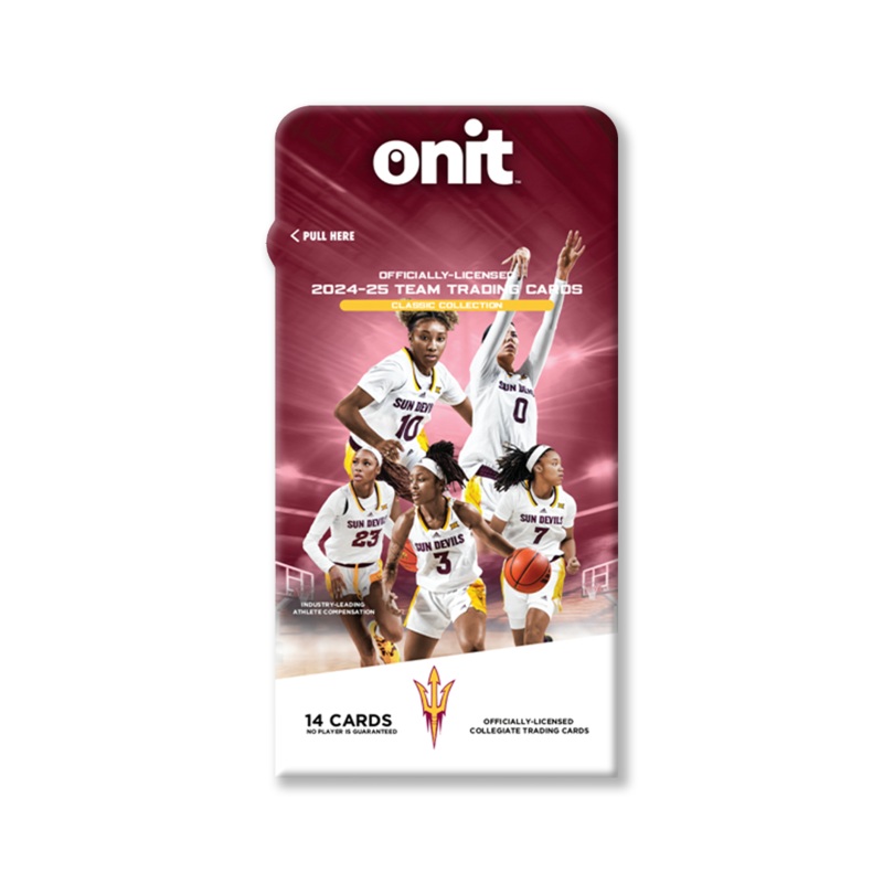 Arizona State University 2024-25 Women’s Basketball Trading Cards – Single Pack
