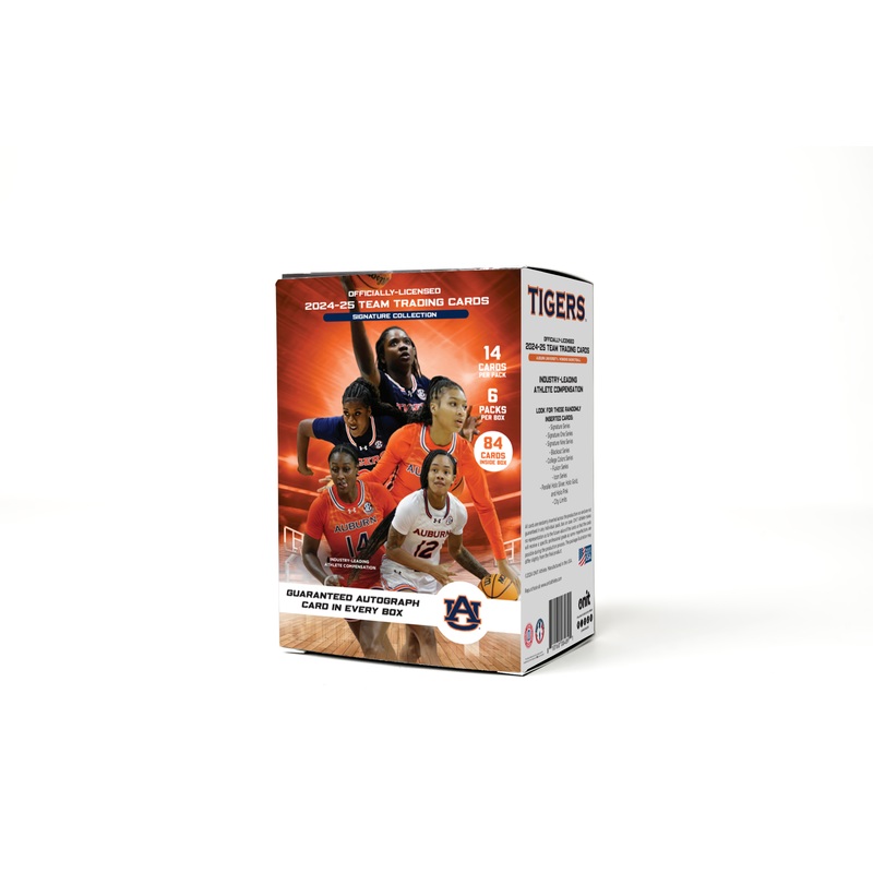 Auburn University 2024-2025 Women’s Basketball Trading Cards – Platinum Box with Guaranteed Autograph