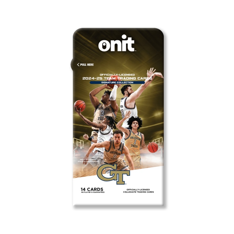 Georgia Tech 2024-25 Men’s Basketball Trading Cards – Single Pack