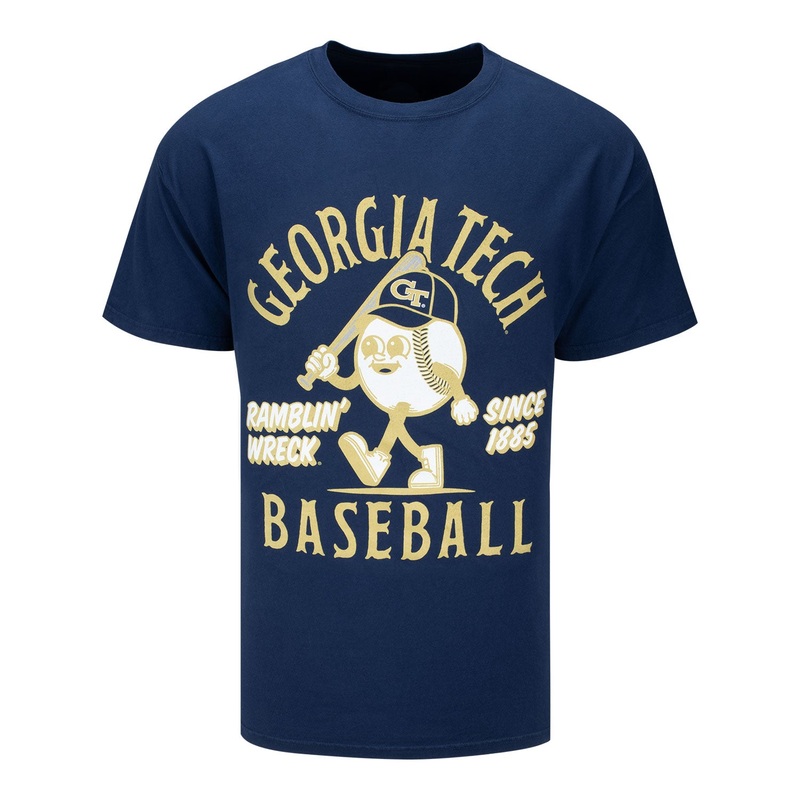 Georgia Tech Yellow Jackets Baseball School Pride T-Shirt