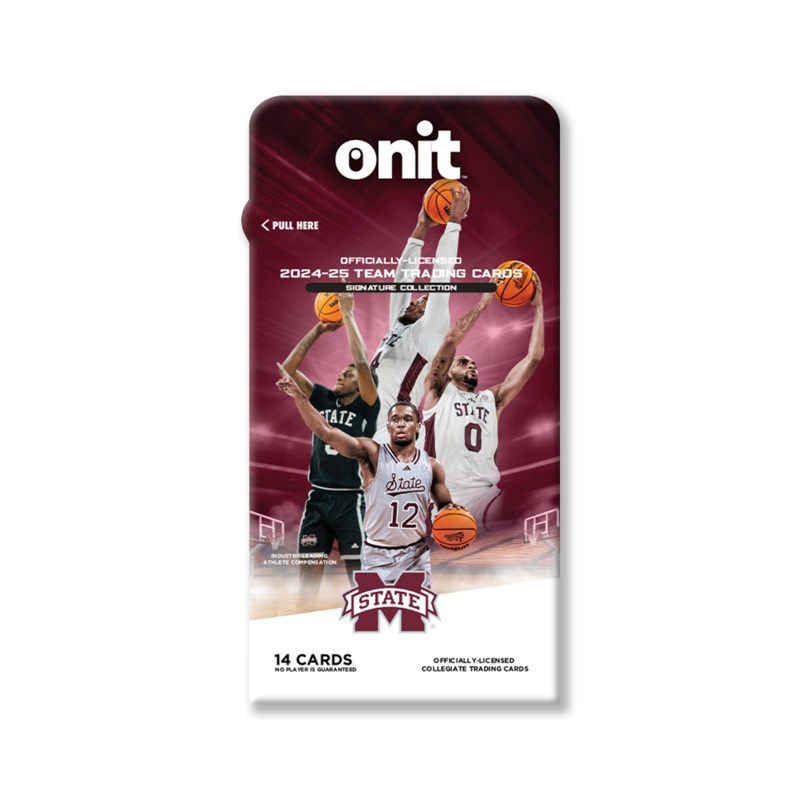 Mississippi State University 2024-25 Men’s Basketball Trading Cards – Single Pack
