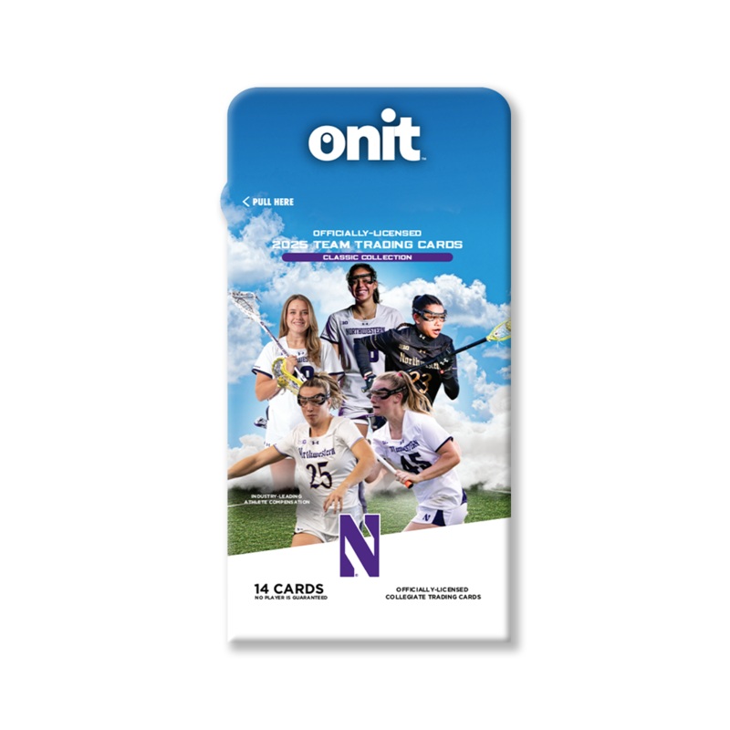 Northwestern University 2025 Women’s Lacrosse Trading Cards – Single Pack
