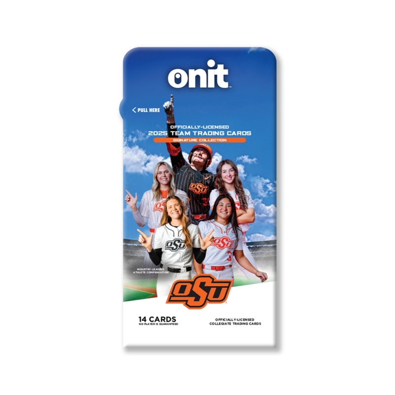 Oklahoma State University 2025 Softball Trading Cards – Single Pack