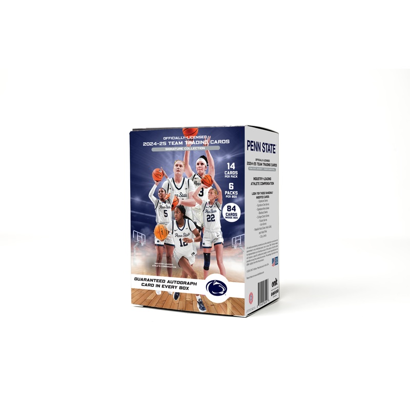 Penn State University 2024-25 Women’s Basketball Trading Cards – Platinum Box with Guaranteed Autograph