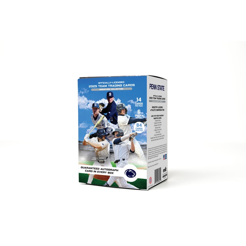 Penn State University 2025 Baseball Trading Cards – Platinum Box with Guaranteed Autograph