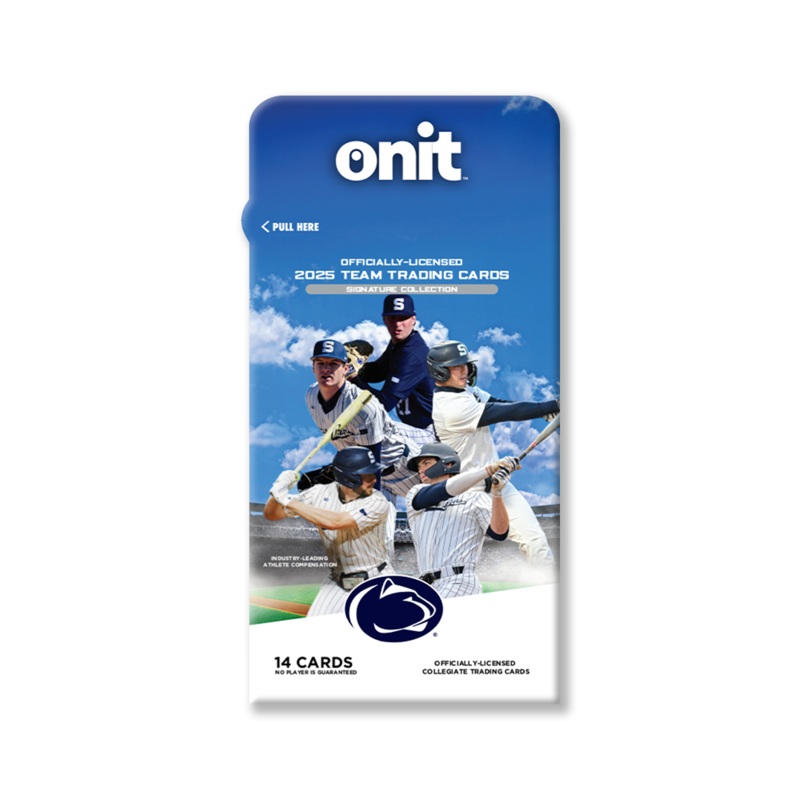 Penn State University 2025 Baseball Trading Cards – Single Pack