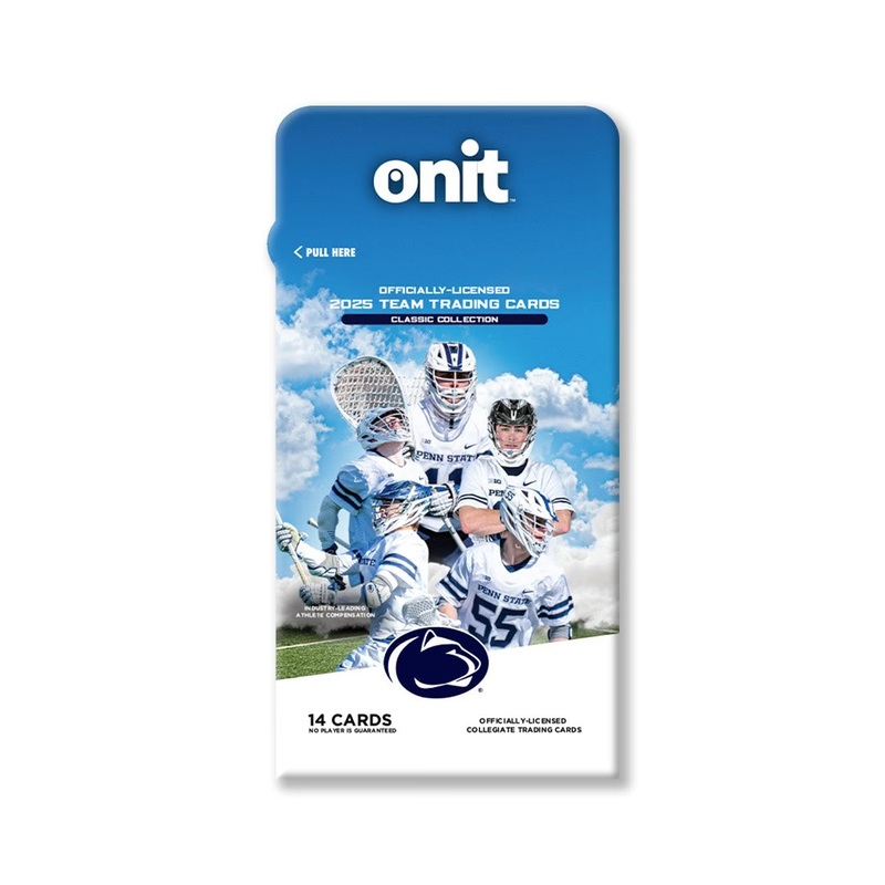 Penn State University 2025 Men’s Lacrosse Trading Cards – Single Pack