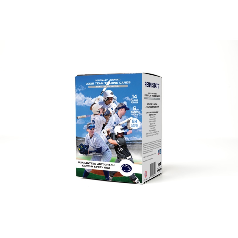 Penn State University 2025 Softball Trading Cards – Platinum Box with Guaranteed Autograph