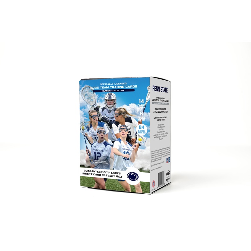 Penn State University 2025 Women’s Lacrosse Trading Cards – Blaster Box