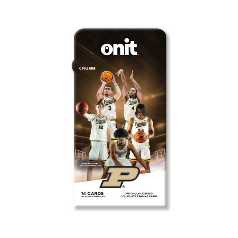 Purdue University NIL Men’s Basketball – 2024-25 Signature Trading Cards – Single Pack