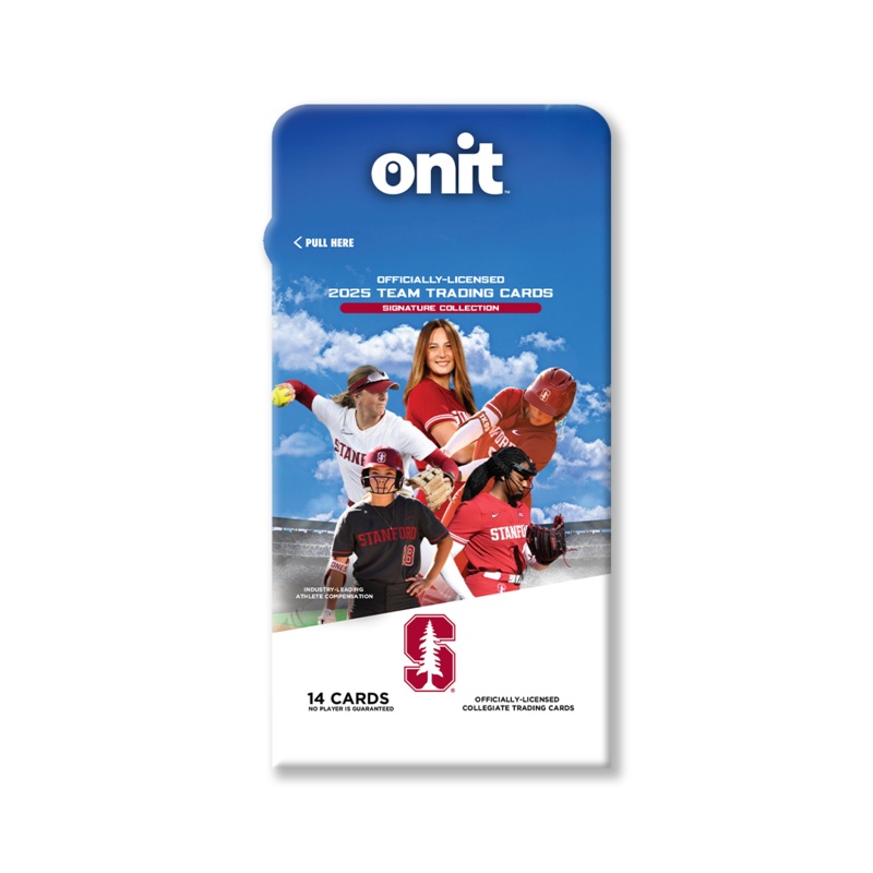 Stanford University 2025 Softball Trading Cards – Single Pack