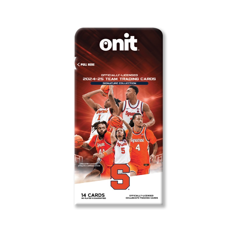 Syracuse University 2024-2025 Men’s Basketball Trading Cards – Single Pack