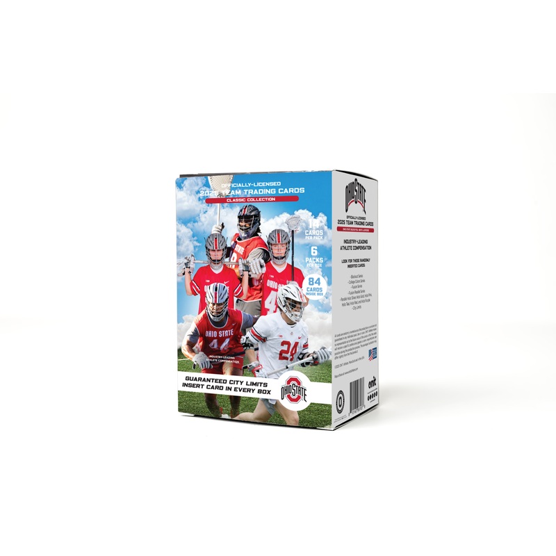 The Ohio State University 2025 Men’s Lacrosse Trading Cards – Blaster Box