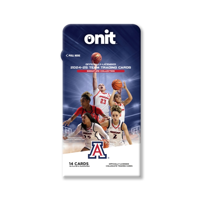 University of Arizona 2024-25 Women’s Basketball Trading Cards – Single Pack