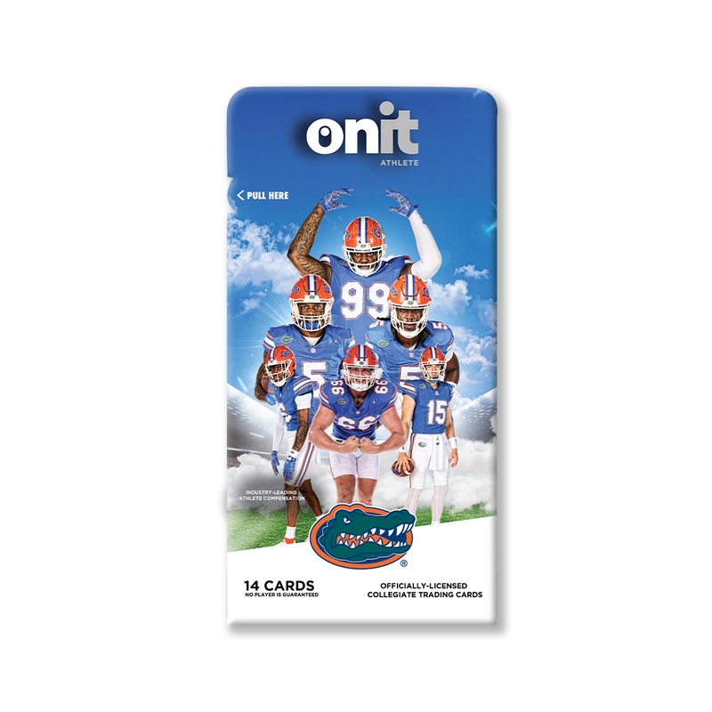 University of Florida 2024 Football Trading Cards – Single Pack