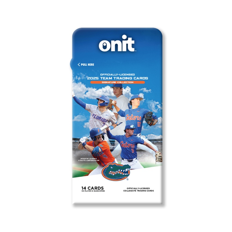 University of Florida 2025 Baseball Trading Cards – Single Pack