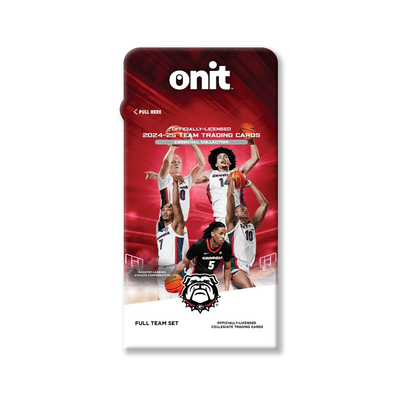 University of Georgia 2024-25 Men’s Basketball Trading Cards – Single Pack