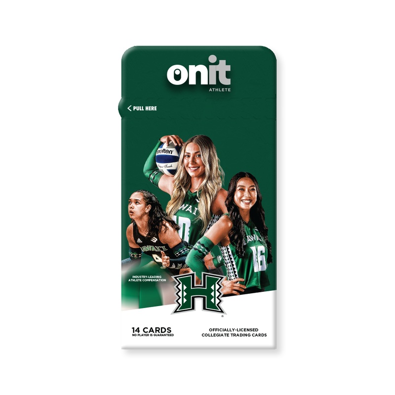 University Of Hawaii 2024 Women’s Volleyball Trading Cards – Single Pack