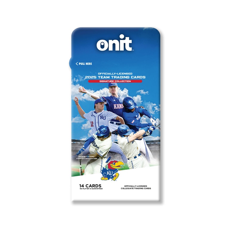 University of Kansas 2025 Baseball Trading Cards – Single Pack