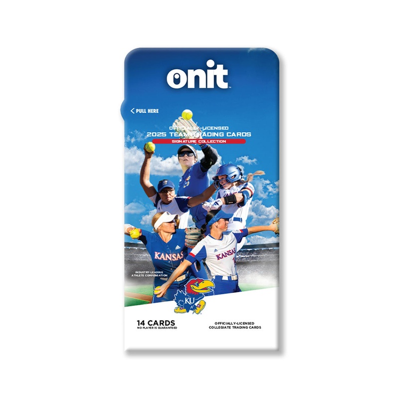 University of Kansas 2025 Softball Trading Cards – Single Pack