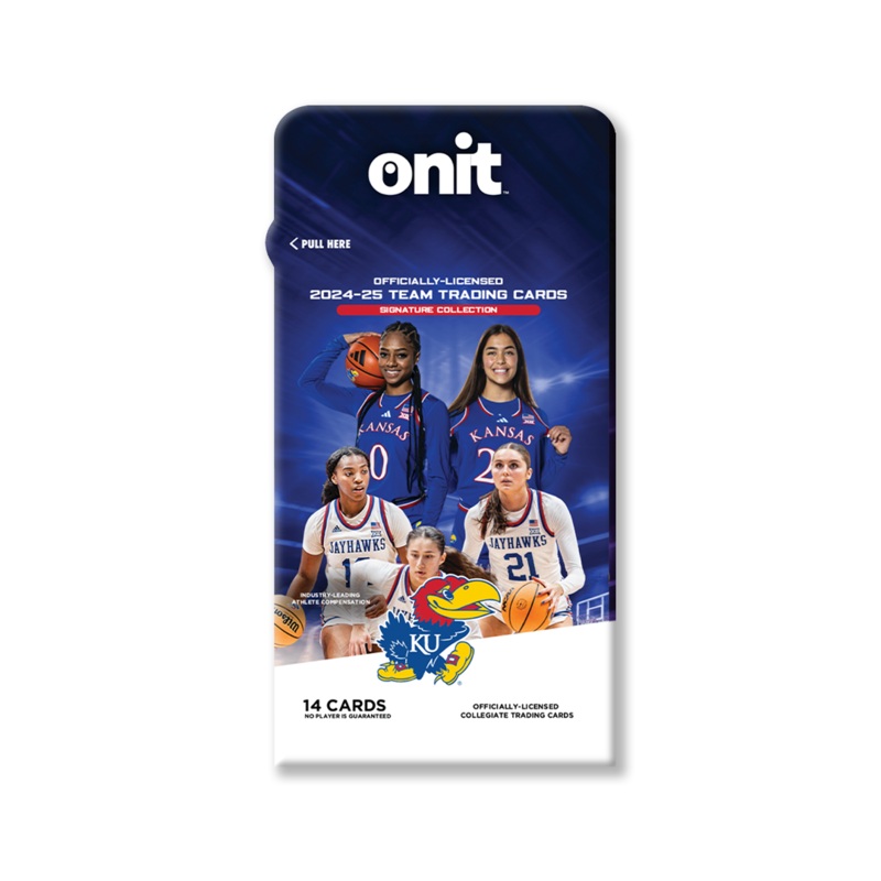 University of Kansas NIL Women’s Basketball – 2024-25 Signature Trading Cards – Single Pack