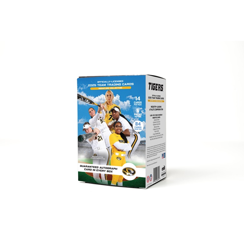 University of Missouri 2025 Softball Trading Cards – Platinum Box with Guaranteed Autograph