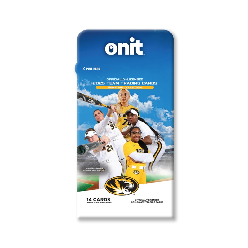 University of Missouri 2025 Softball Trading Cards – Single Pack