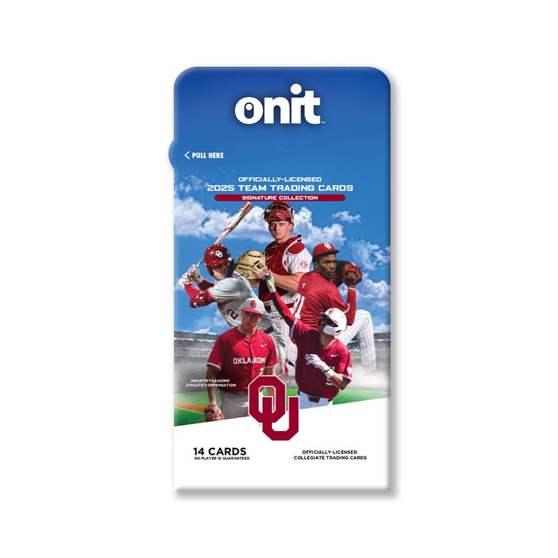 University of Oklahoma 2025 Baseball Trading Cards – Single Pack
