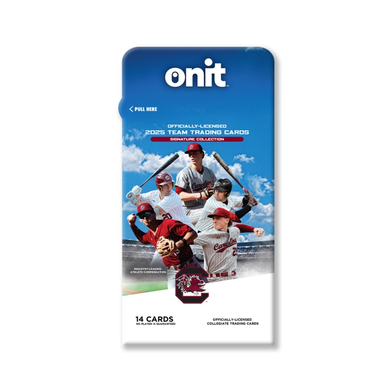 University of South Carolina 2025 Baseball Trading Cards – Single Pack