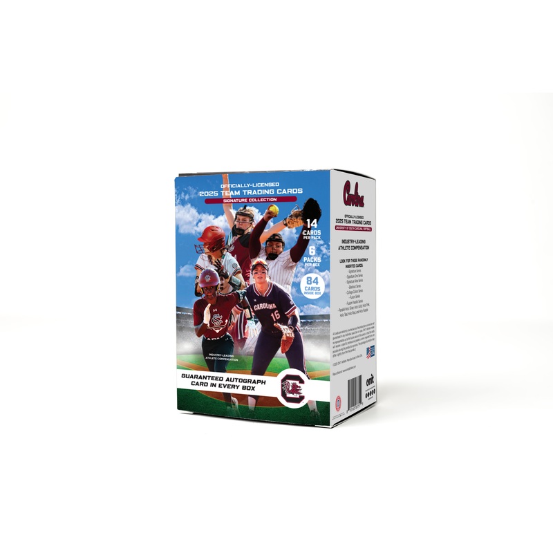 University of South Carolina 2025 Softball Trading Cards – Platinum Box with Guaranteed Autograph