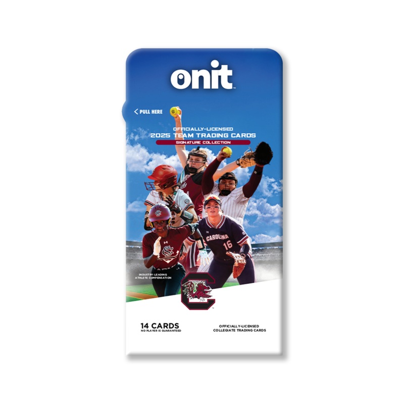 University of South Carolina 2025 Softball Trading Cards – Single Pack