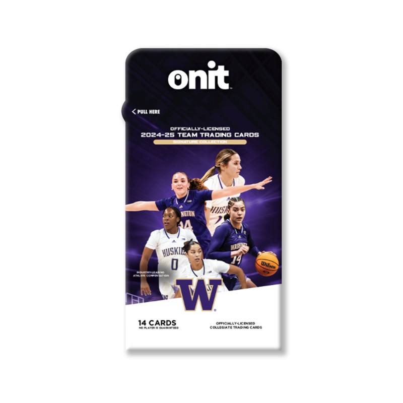 University of Washington NIL Women’s Basketball – 2024-25 Signature Trading Cards – Single Pack