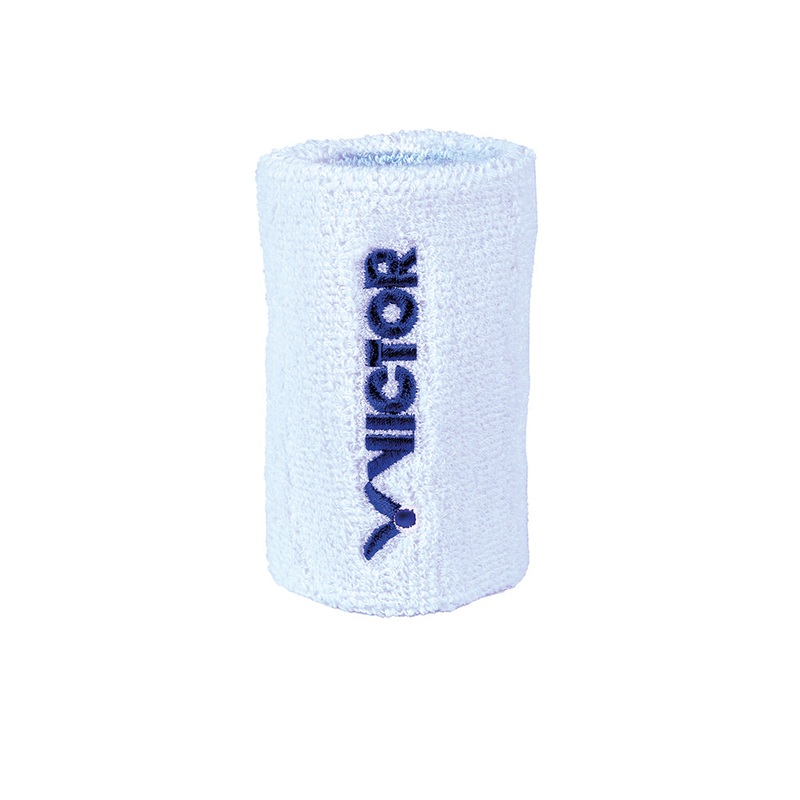 VICTOR White Large Wristband