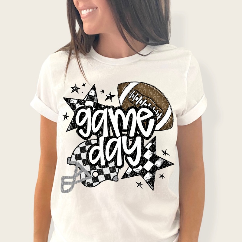 FOOTBALL WHITE|Infant|Toddler|Youth 8.5|Adult 11″|Adult 12″
