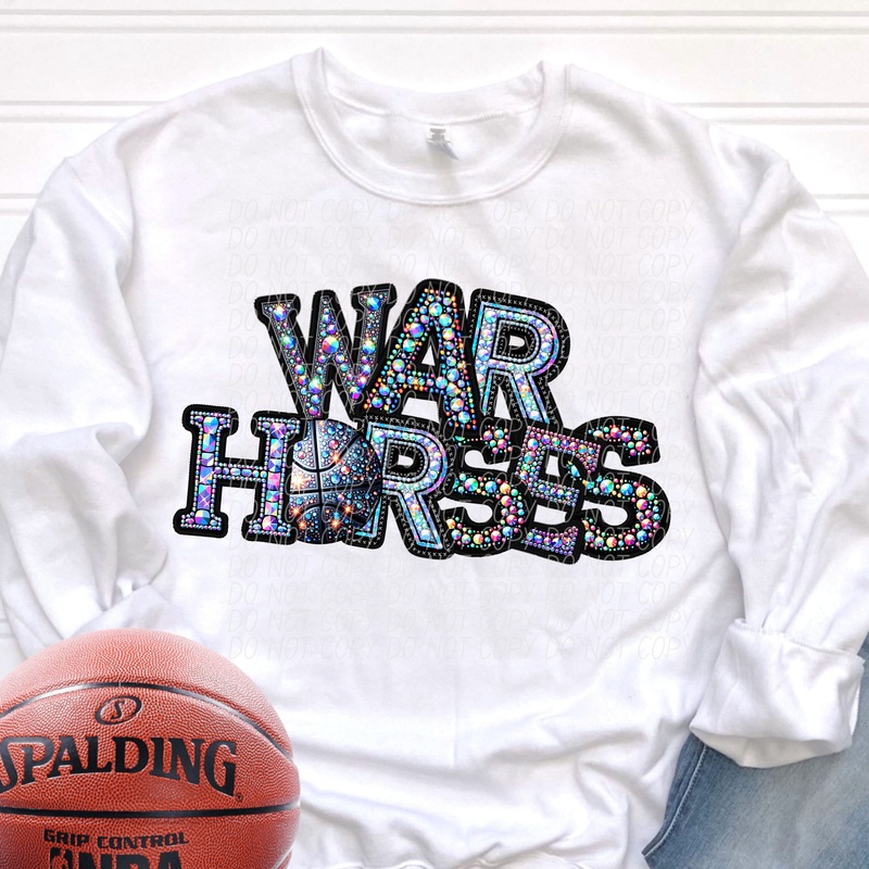 WAR HORSES|Infant|Toddler|Youth 8.5|Adult 11″|Adult 12″