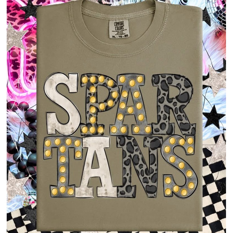 SPARTANS – ROYAL MARQUEE MASCOT