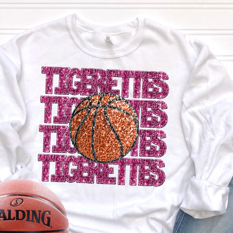 TIGERETTES PINK|Infant|Toddler|Youth 8.5|Adult 11″|Adult 12″