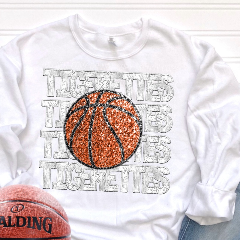 TIGERETTES WHITE|Infant|Toddler|Youth 8.5|Adult 11″|Adult 12″