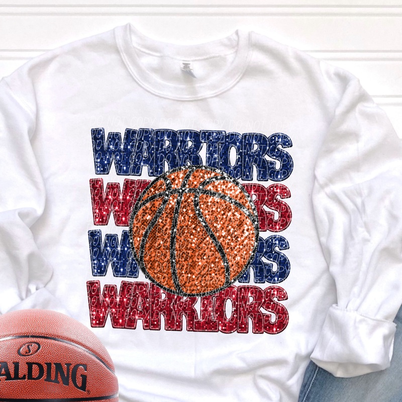 WARRIORS BLUE RED|Infant|Toddler|Youth 8.5|Adult 11″|Adult 12″