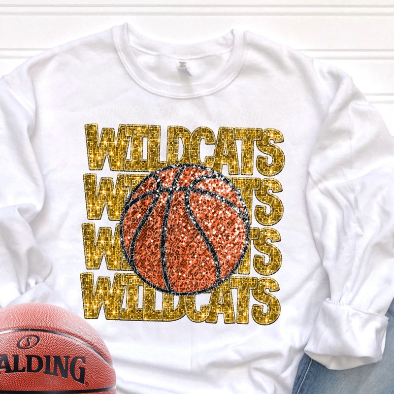 WILDCATS GOLD|Infant|Toddler|Youth 8.5|Adult 11″|Adult 12″