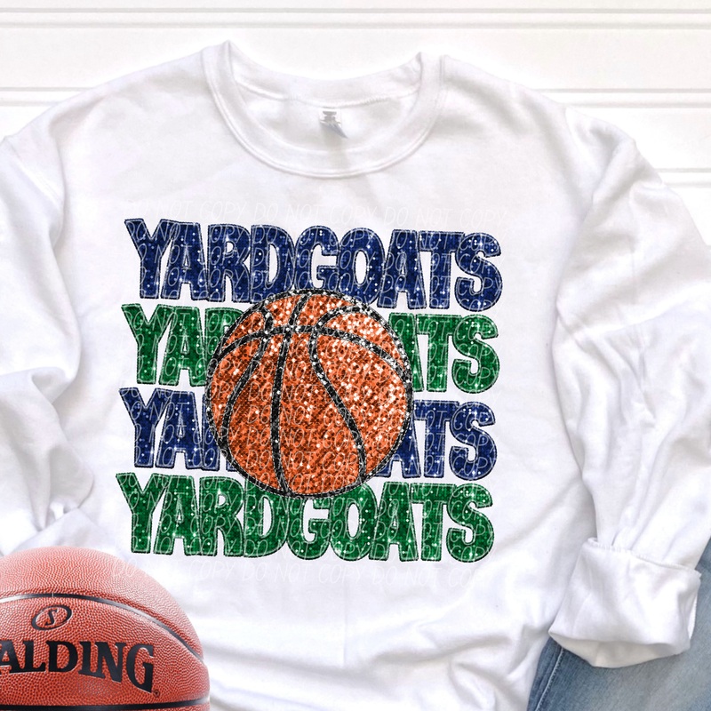 YARD GOATS BLUE GREEN|Infant|Toddler|Youth 8.5|Adult 11″|Adult 12″