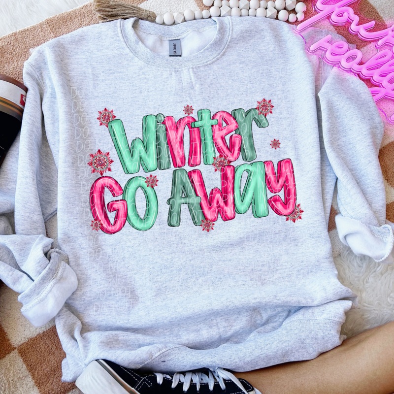 WINTER GO AWAY|Pocket|Infant|Toddler|Youth|Adult 11″|Adult 12″