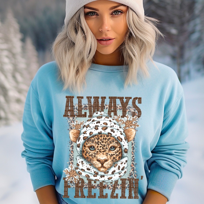 ALWAYS FREEZIN’|Pocket|Infant|Toddler|Youth|Adult 11″|Adult 12″