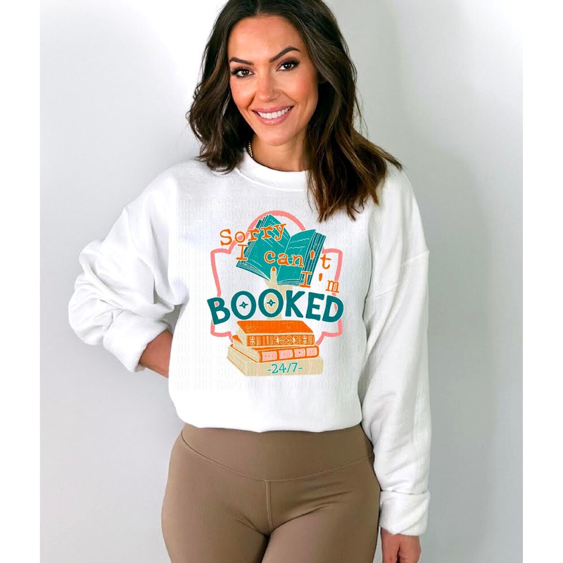 SORRY I CAN’T I’M BOOKED|Pocket|Infant|Toddler|Youth|Adult 11″|Adult 12″